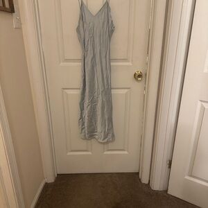 100% silk Victoria's Secret Light Blue Lingerie